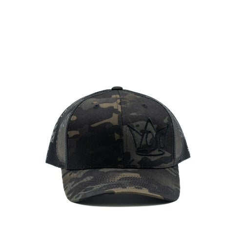 YOSO Black Camo Hat