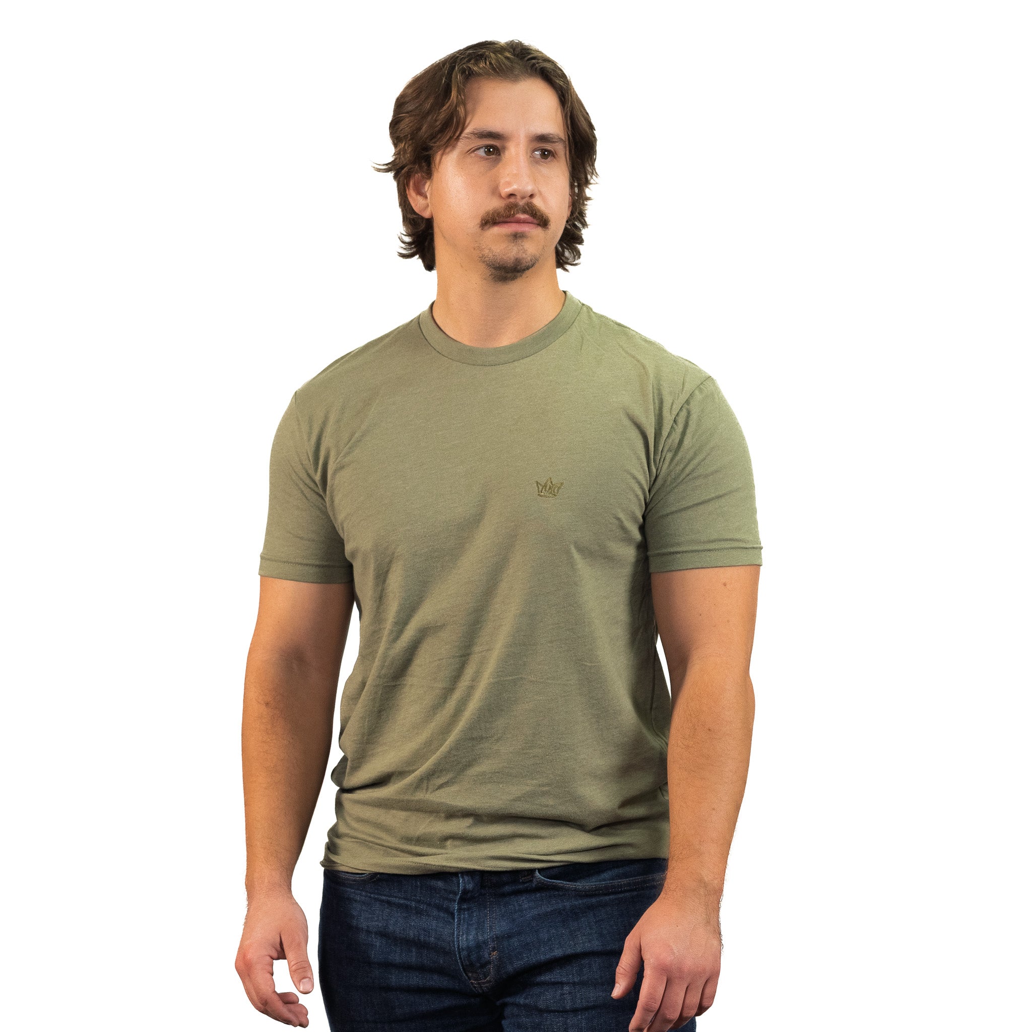 YOSO Fitted Soft Embroidered Logo Tee