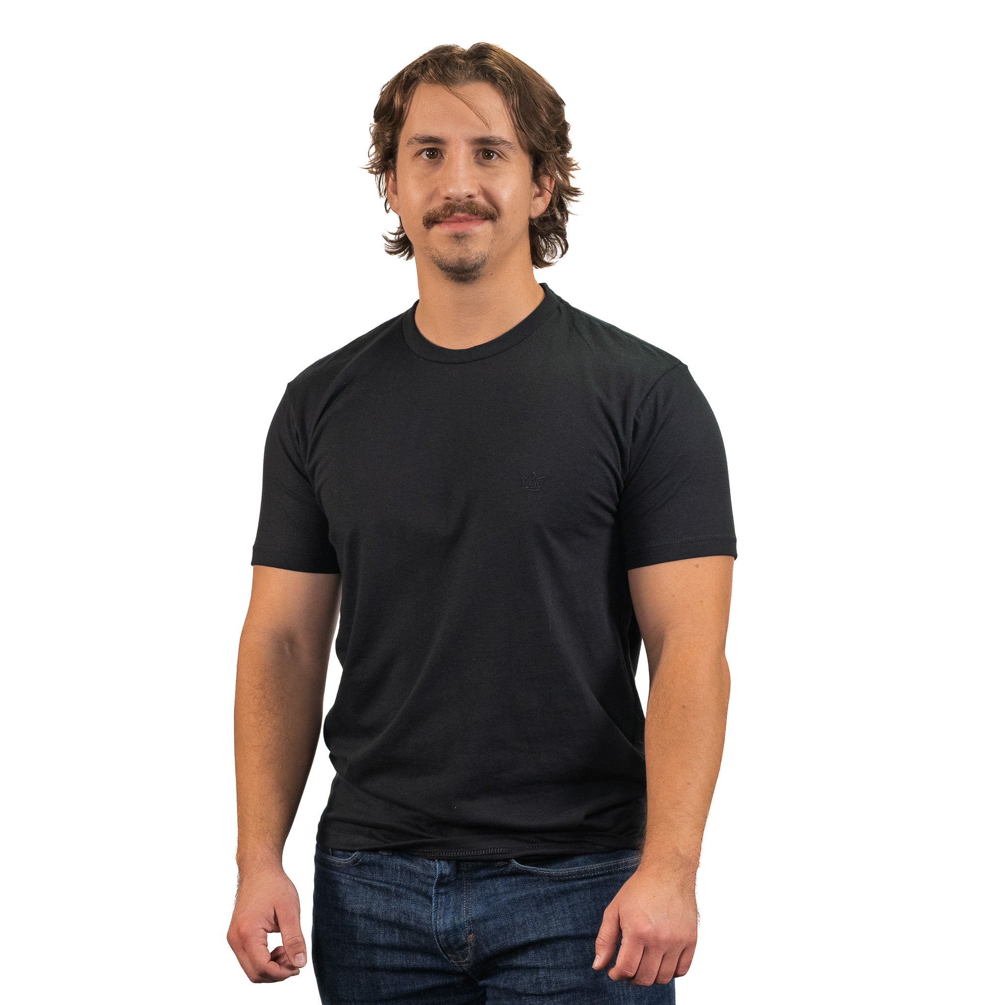 YOSO Fitted Soft Embroidered Logo Tee