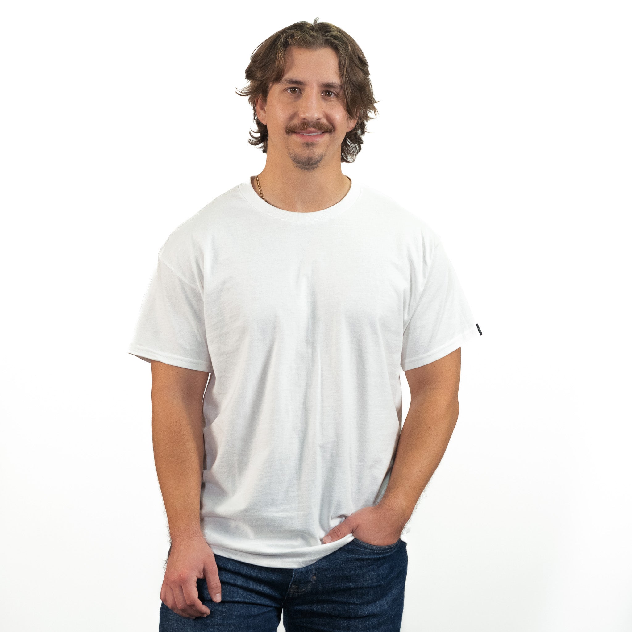 YOSO Heavy Cotton Sleeve Logo Tee