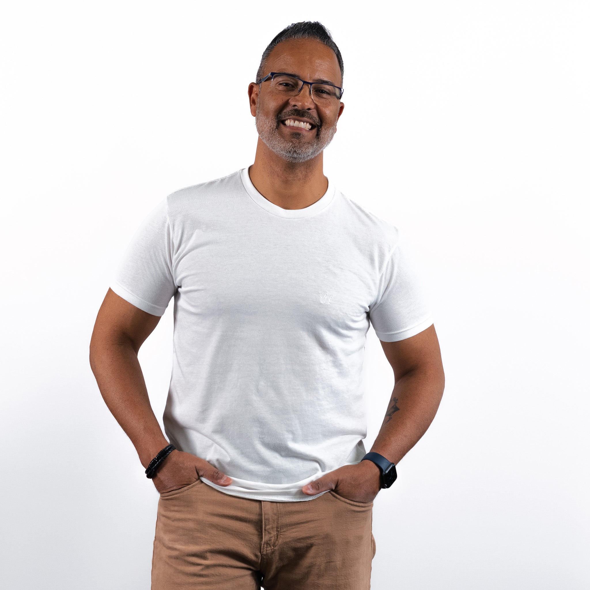 YOSO Fitted Soft Embroidered Logo Tee