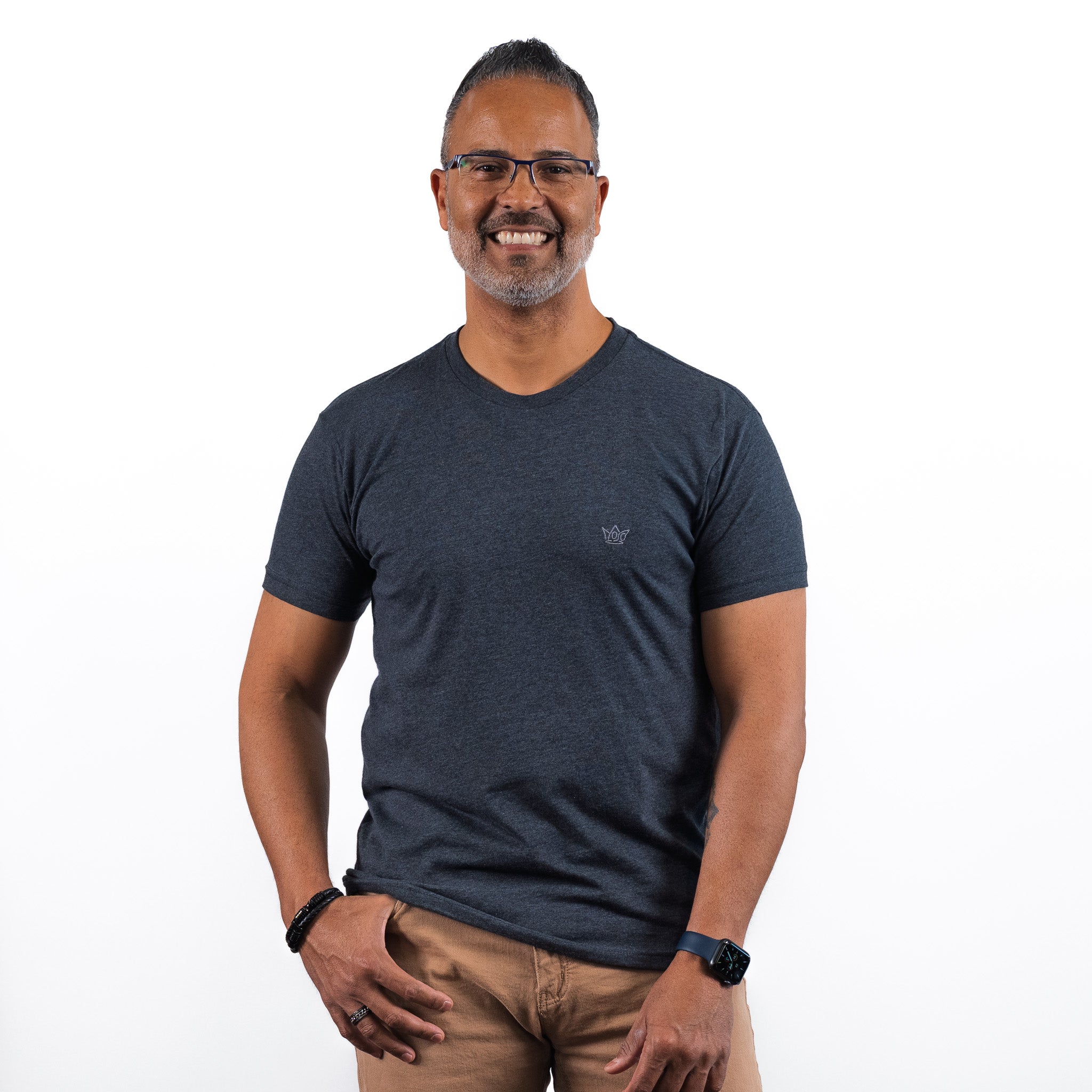 YOSO Fitted Soft Embroidered Logo Tee