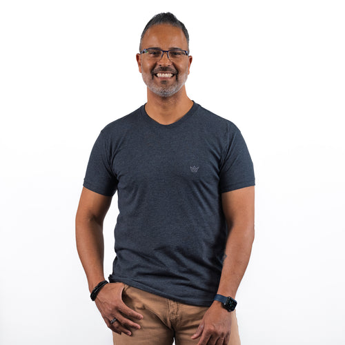 YOSO Fitted Soft Embroidered Logo Tee